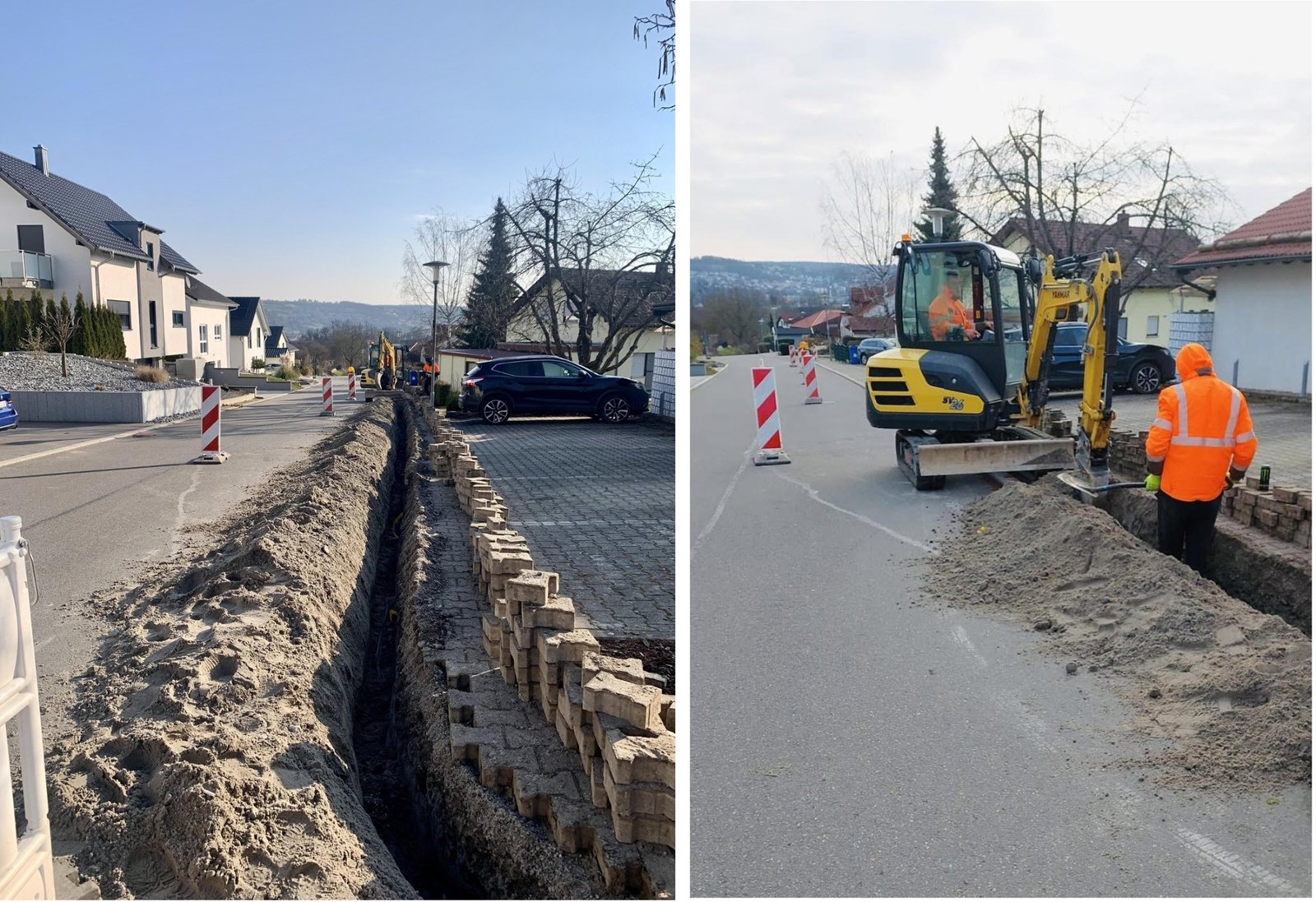 Tiefbau – Leitungstrasse